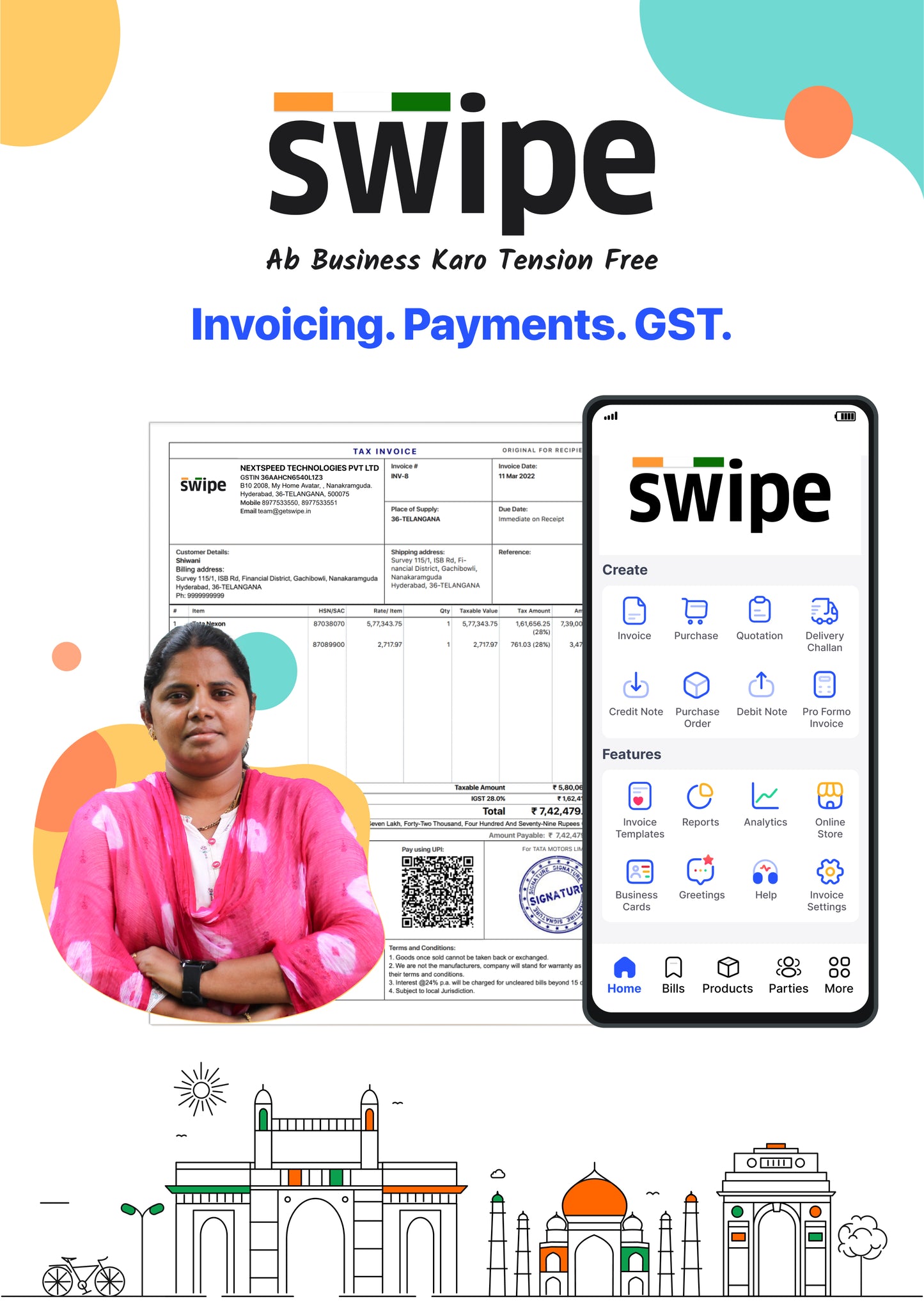 SWIPE Billing App (Please read description of this product for pricing and more info)